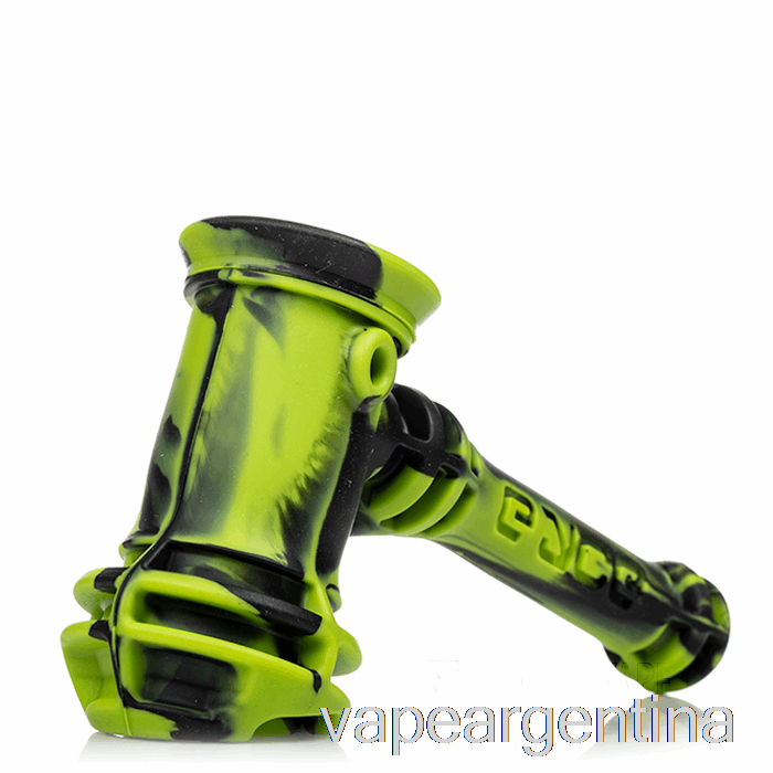 Eyce Hammer Silicone Bubbler Creature (negro / Verde Lima) Vape Argentina